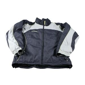 Vintage Columbia Jacket Womens Small Blue Nylon Windbreaker Lined Outdoor 00s